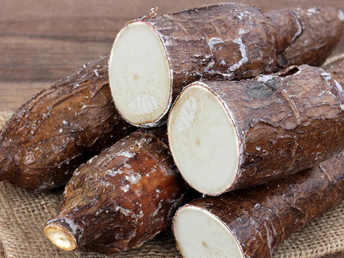 Manioc Frais - Tubercules Entiers - Épicerie - Marseille